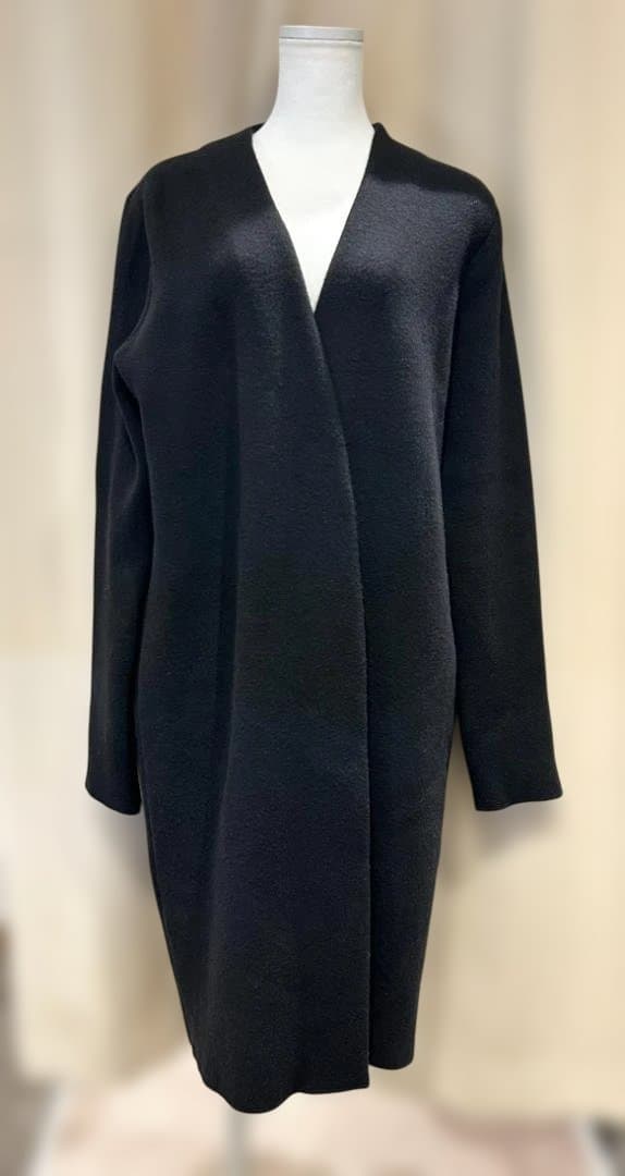 JIL SANDER　ジルサンダー　ロングコート　ライナー付き　ブラック　黒