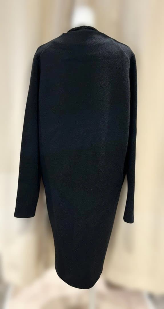 JIL SANDER　ジルサンダー　ロングコート　ライナー付き　ブラック　黒