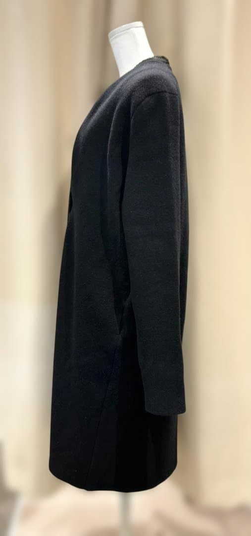 JIL SANDER　ジルサンダー　ロングコート　ライナー付き　ブラック　黒