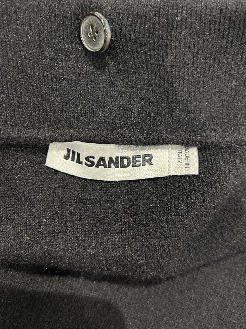 JIL SANDER　ジルサンダー　ロングコート　ライナー付き　ブラック　黒