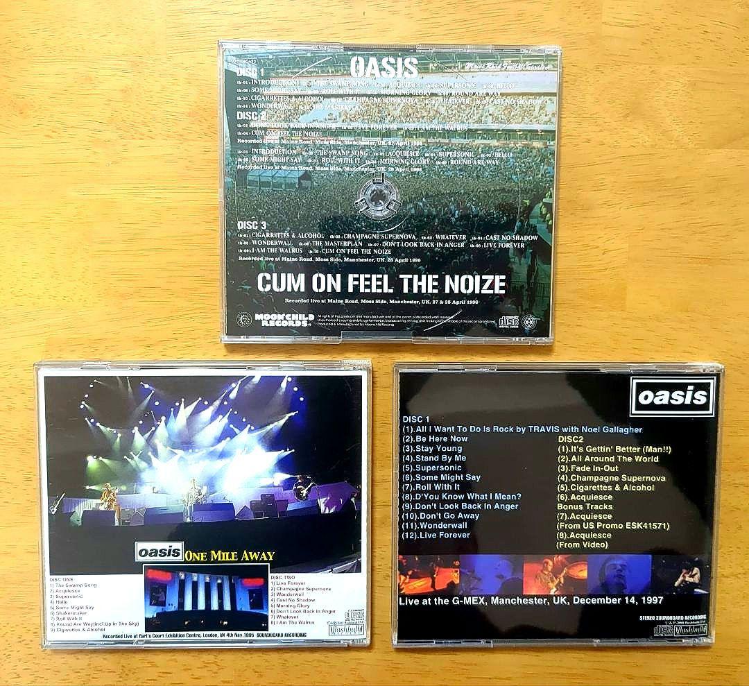 oasis コレクターズＣＤ ３セット