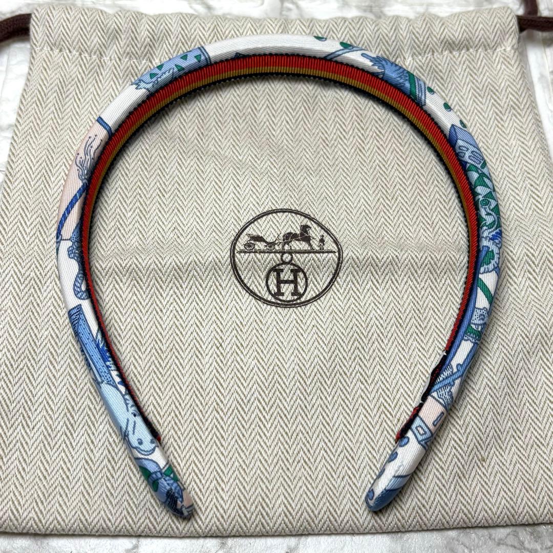 エルメス　HERMES カチューシャ　髪留め　ヘアバンド