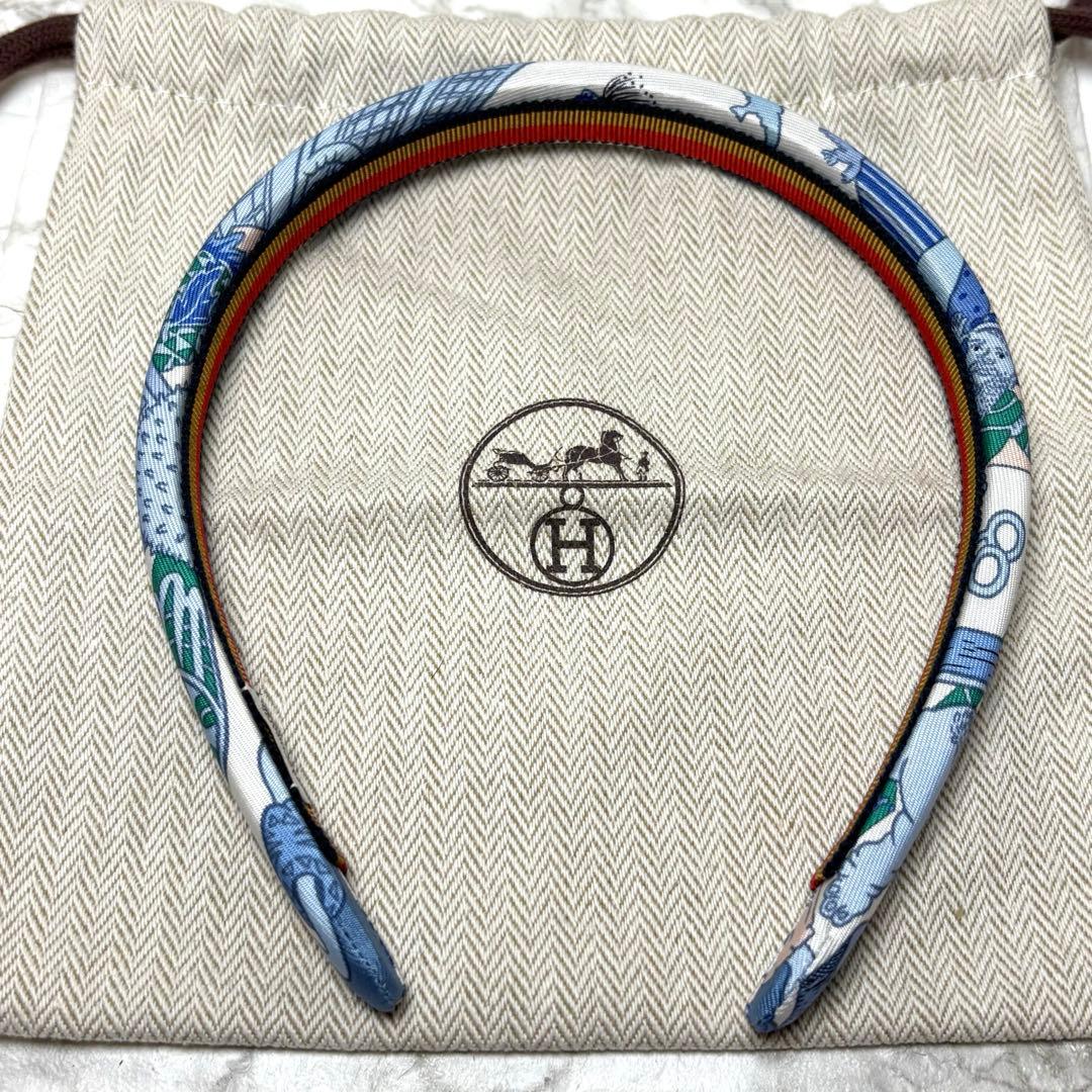 エルメス　HERMES カチューシャ　髪留め　ヘアバンド