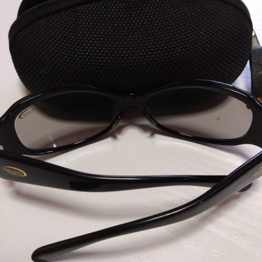 Sight Master ブラックサングラス ケース付き