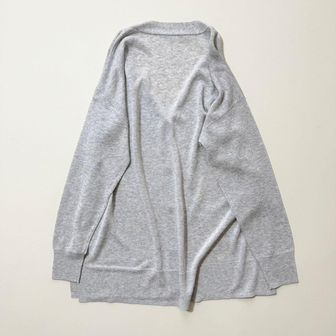 theory luxe 24SS Sheer Knit Rouge カーディガン