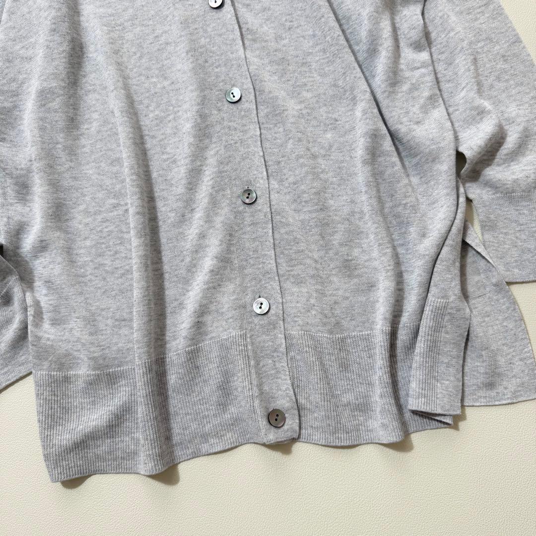 theory luxe 24SS Sheer Knit Rouge カーディガン