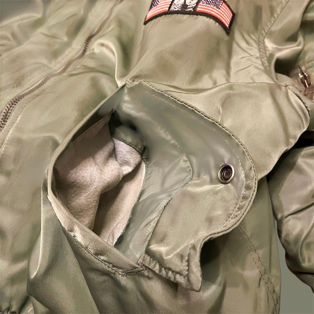 【希少】Rolling Stones MA-1 JAKET vintage古着