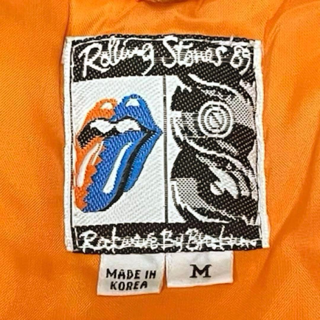 【希少】Rolling Stones MA-1 JAKET vintage古着
