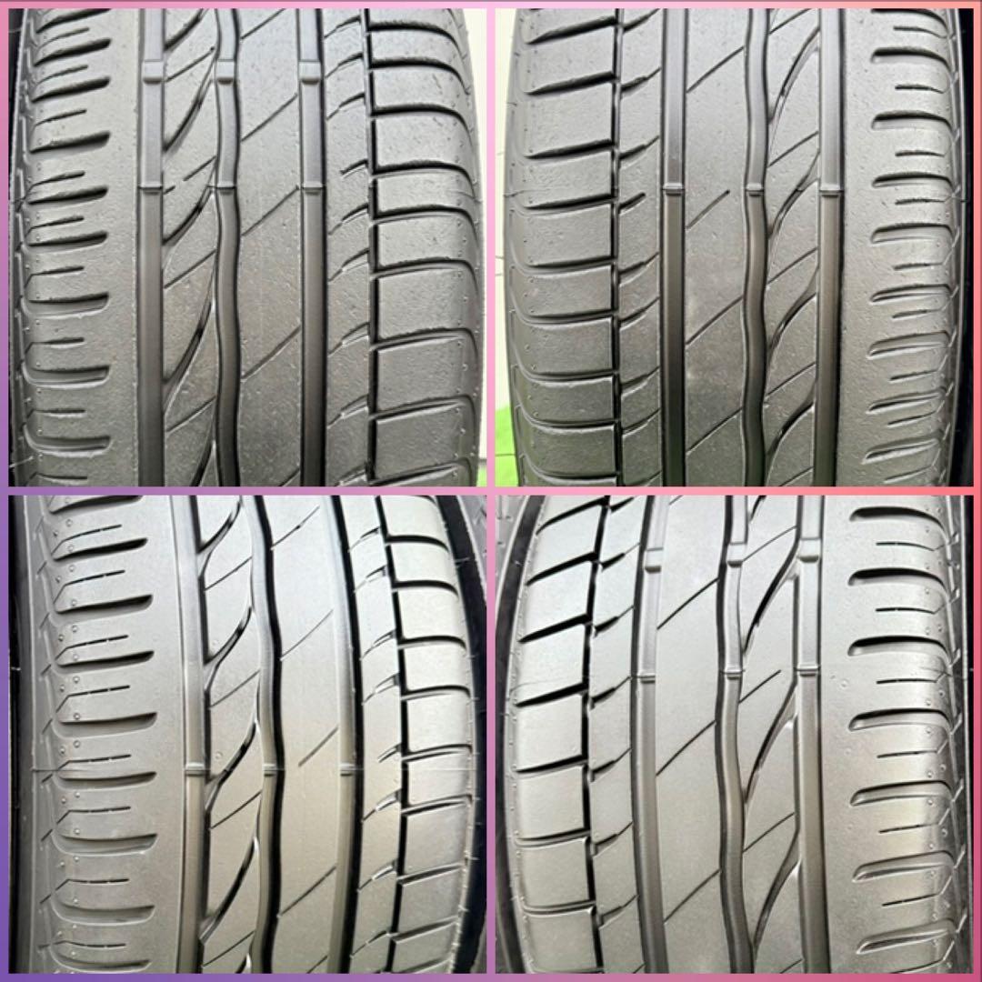 ブリヂストン turanza RFT．205/55R16．22年製．深山4本．