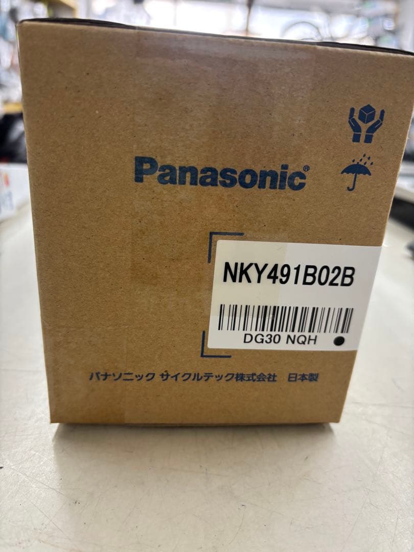 パナソニック電動自転車バッテリーNKY491B02B新品未開封6.6Ah 黑