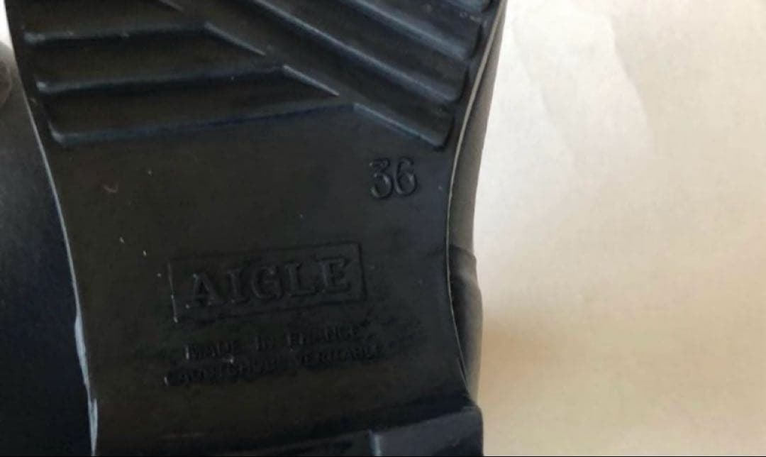 エーグルAIGLE レインシューズ　長靴　36
