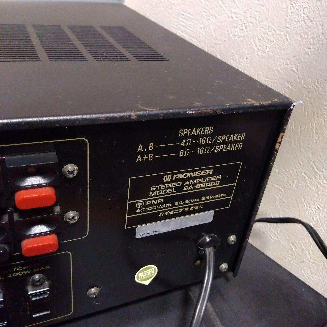 PIONEER　SA-6600Ⅱアンプ 　ONKYO　　チューナー