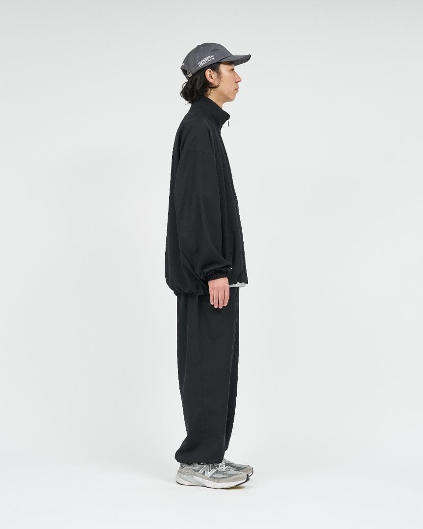 フレッシュサービス SYNTHETIC WOOL TRACK SUIT BK L