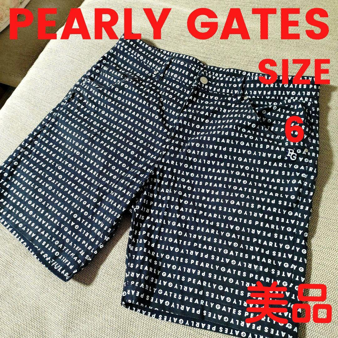 PEARLY GATES★パーリーゲイツ★ショートパンツ★総柄★サイズ6★美品