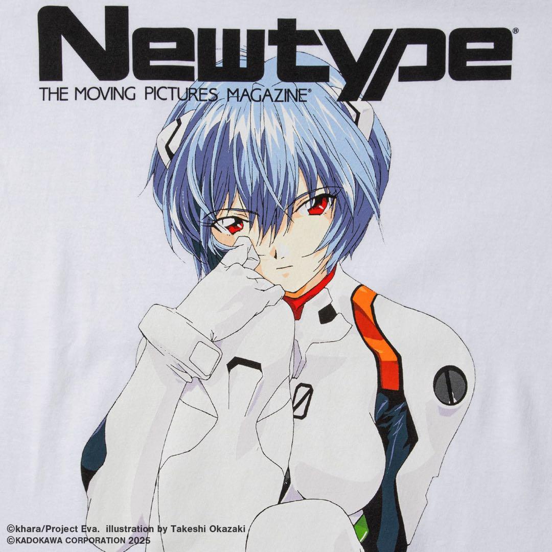 GEEKS RULE エヴァンゲリオン Newtype 綾波レイ シャツ M