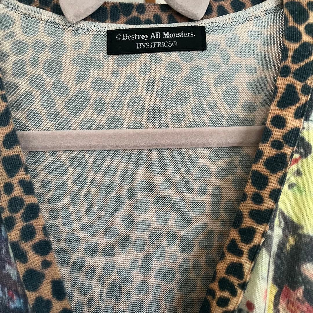 HYSTERIC GLAMOUR レオパード　ヒョウ柄　カーディガン