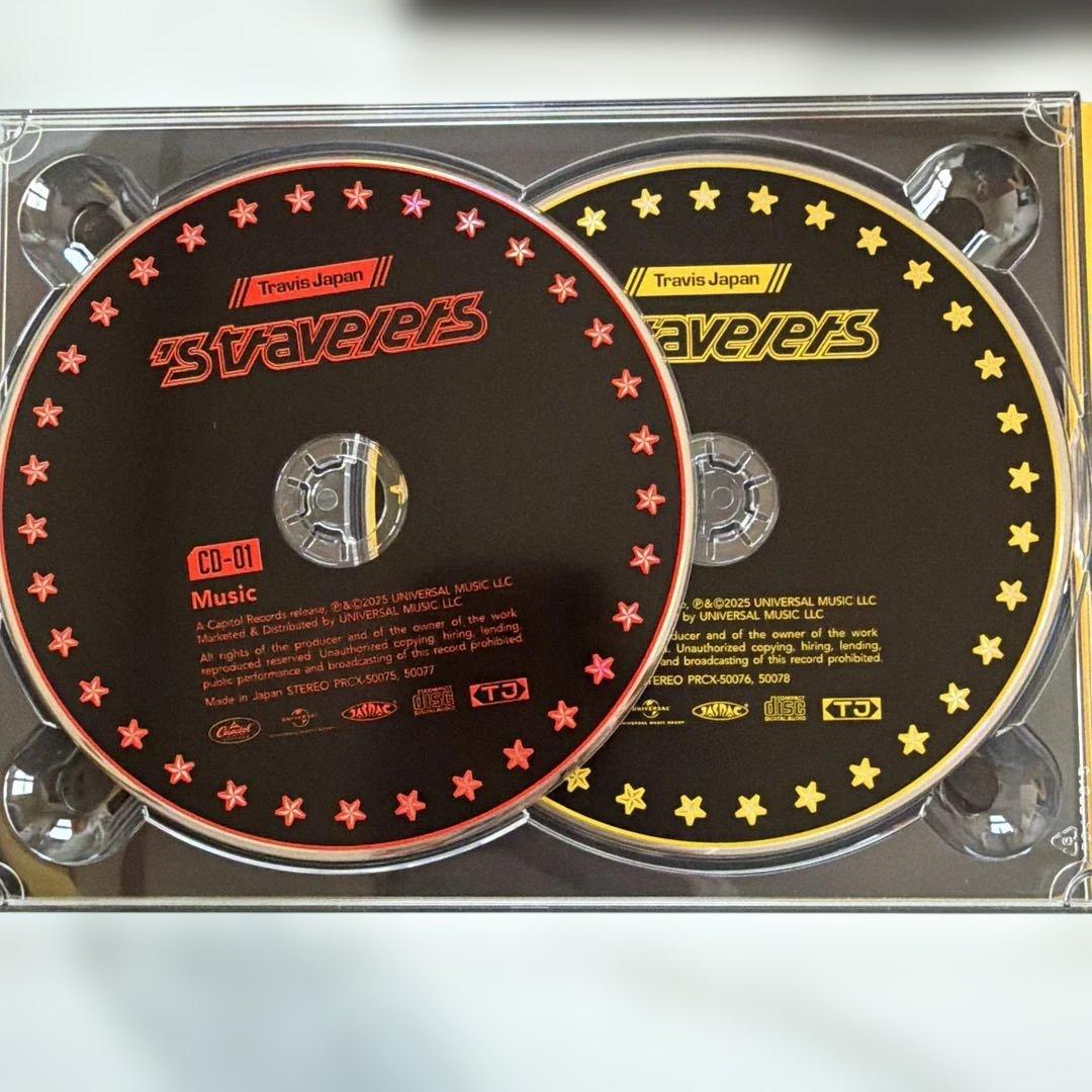 Travis Japan「's travelers」FC限定盤 DVD