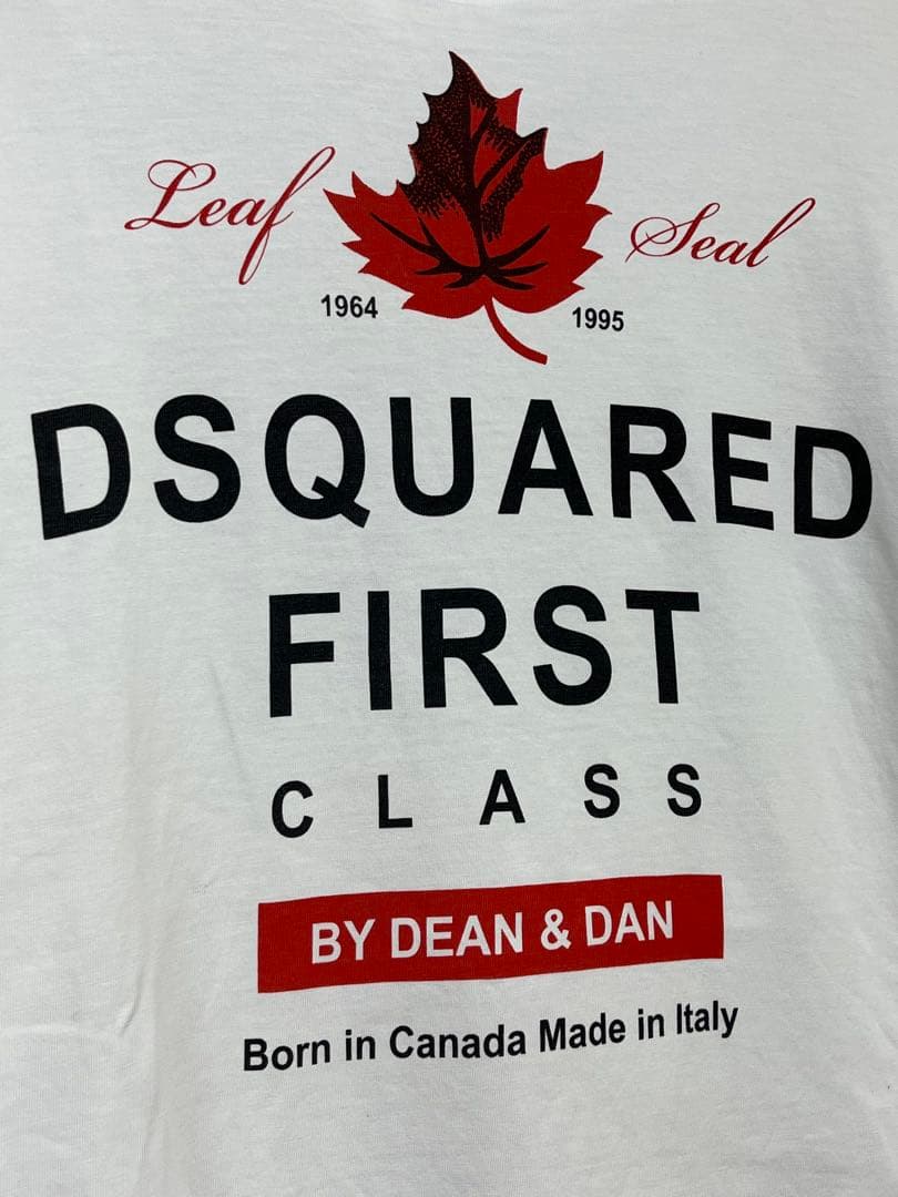 DSQUARED2 tシャツ M イタリー製 白