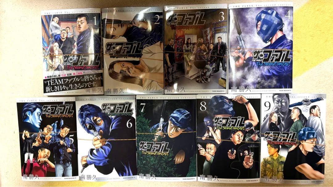 【裁断済】ザ・ファブル 全22巻＋1巻 セカンド全9巻 計32冊