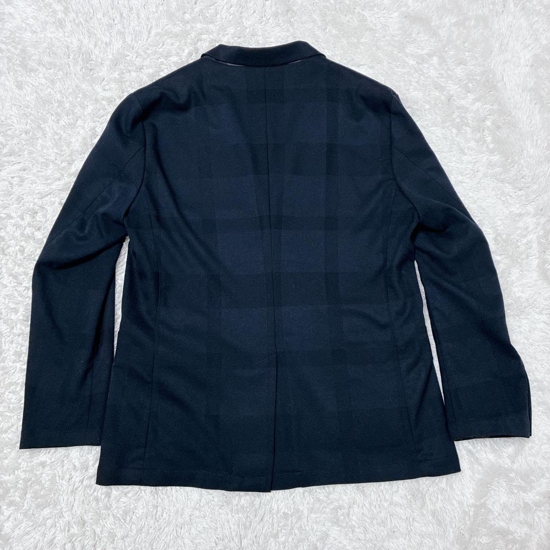 ブラックレーベルクレストブリッジ テーラードジャケット XL 洗える チェック