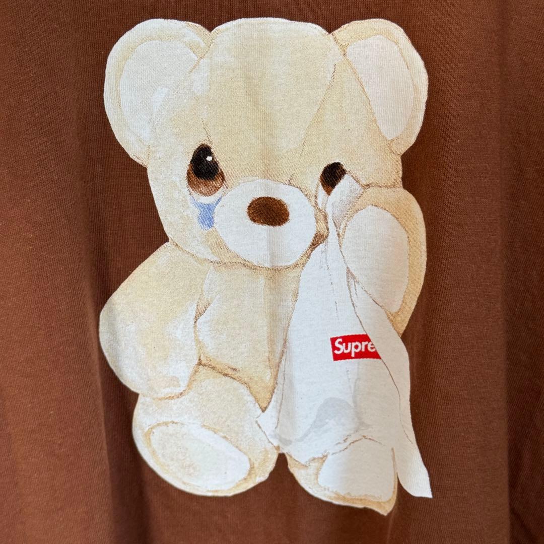 25s/s Supreme Bear Tee Brown サイズM