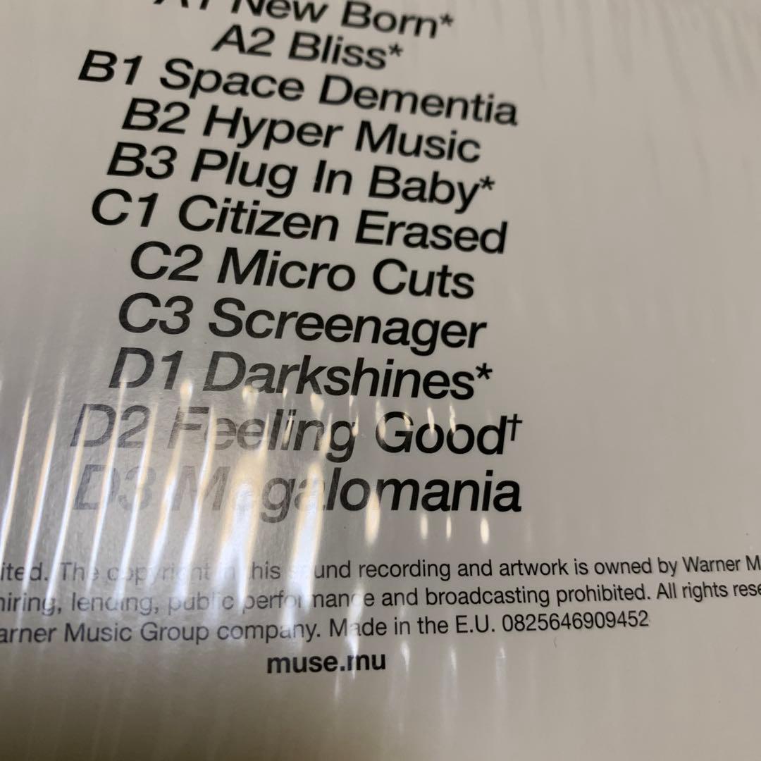 洋楽 muse origin of symmetry lp
