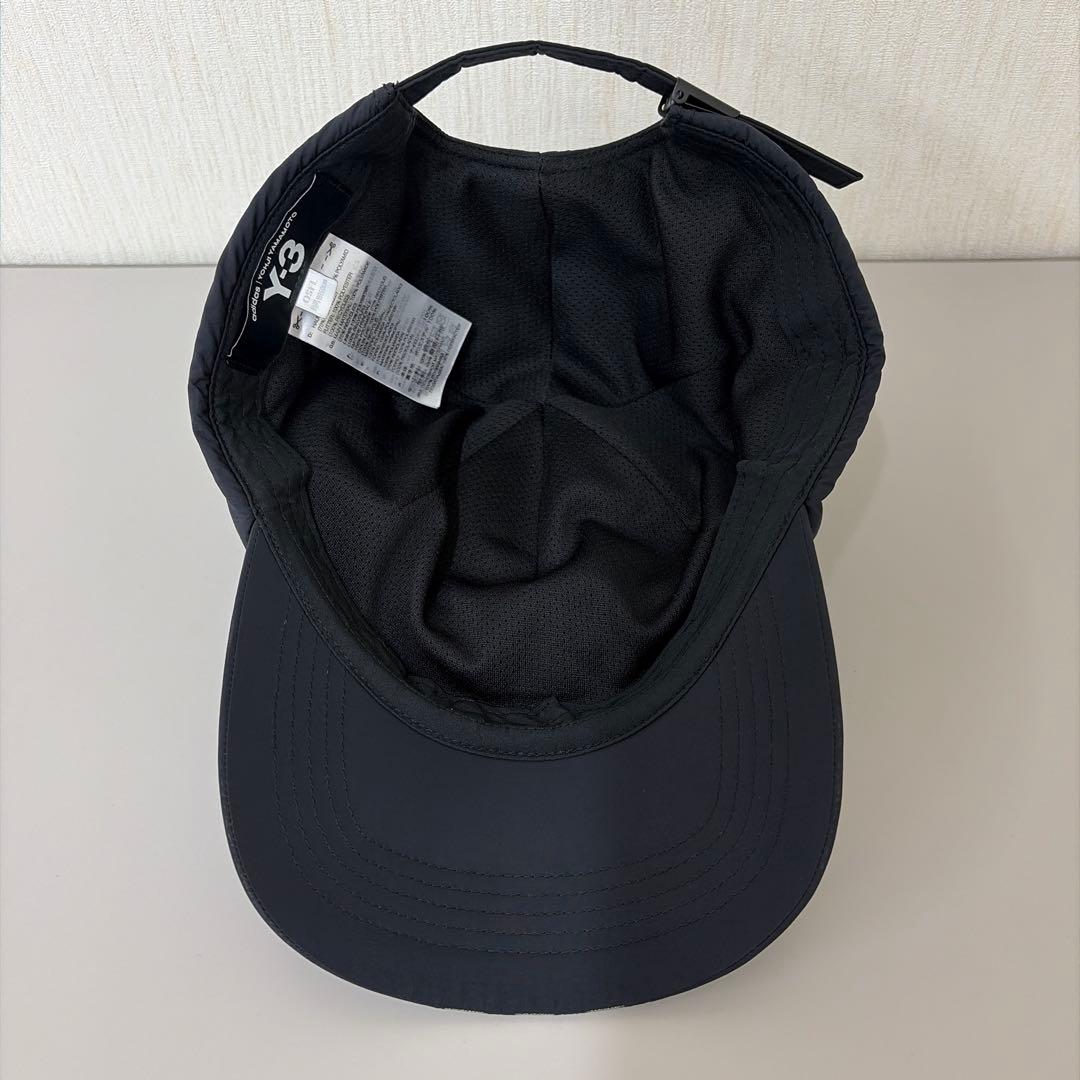 Y-3 STRP CAP ブラック ナイロンキャップ 美品
