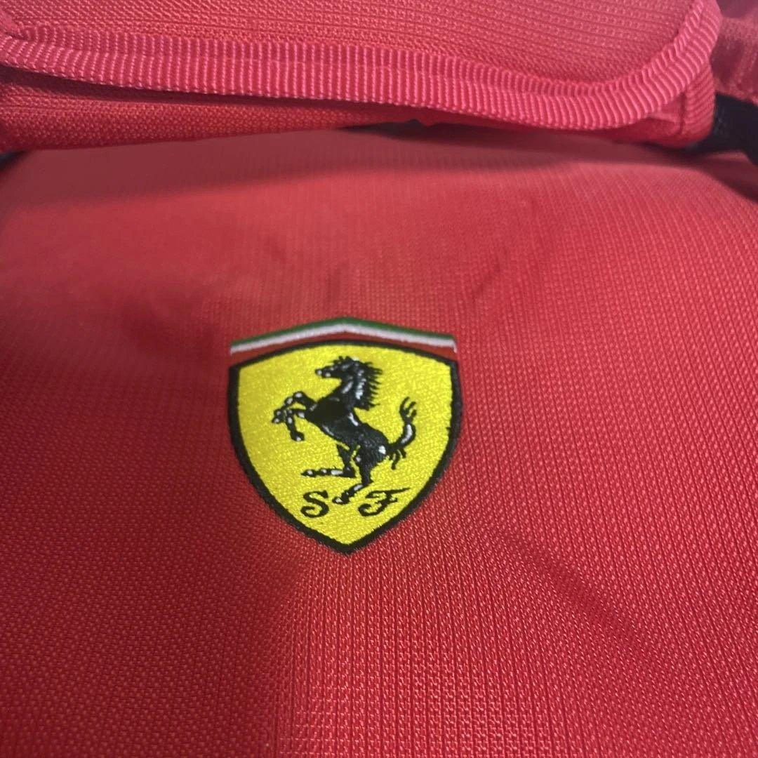 フェラーリ Ferrari ×BRIDGESTONE ボストンバッグ 大容量　赤