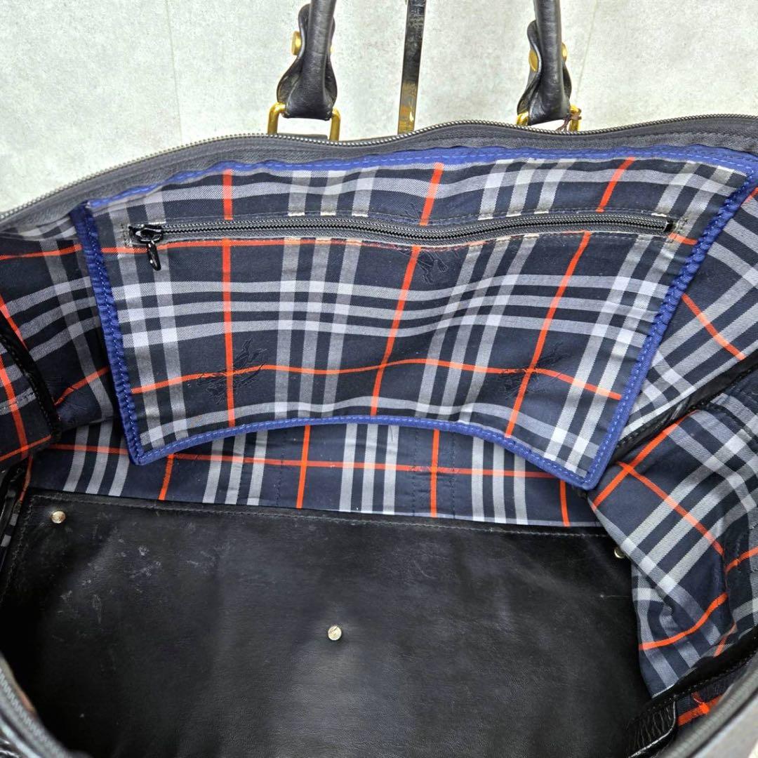 Burberrys sport ボストンバッグ ヴィンテージ ノバチェック 黒