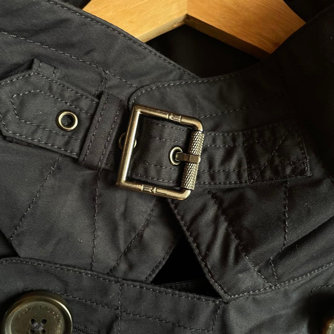Polo Ralph Lauren Pコート ミリタリーコート ベルト ネイビー