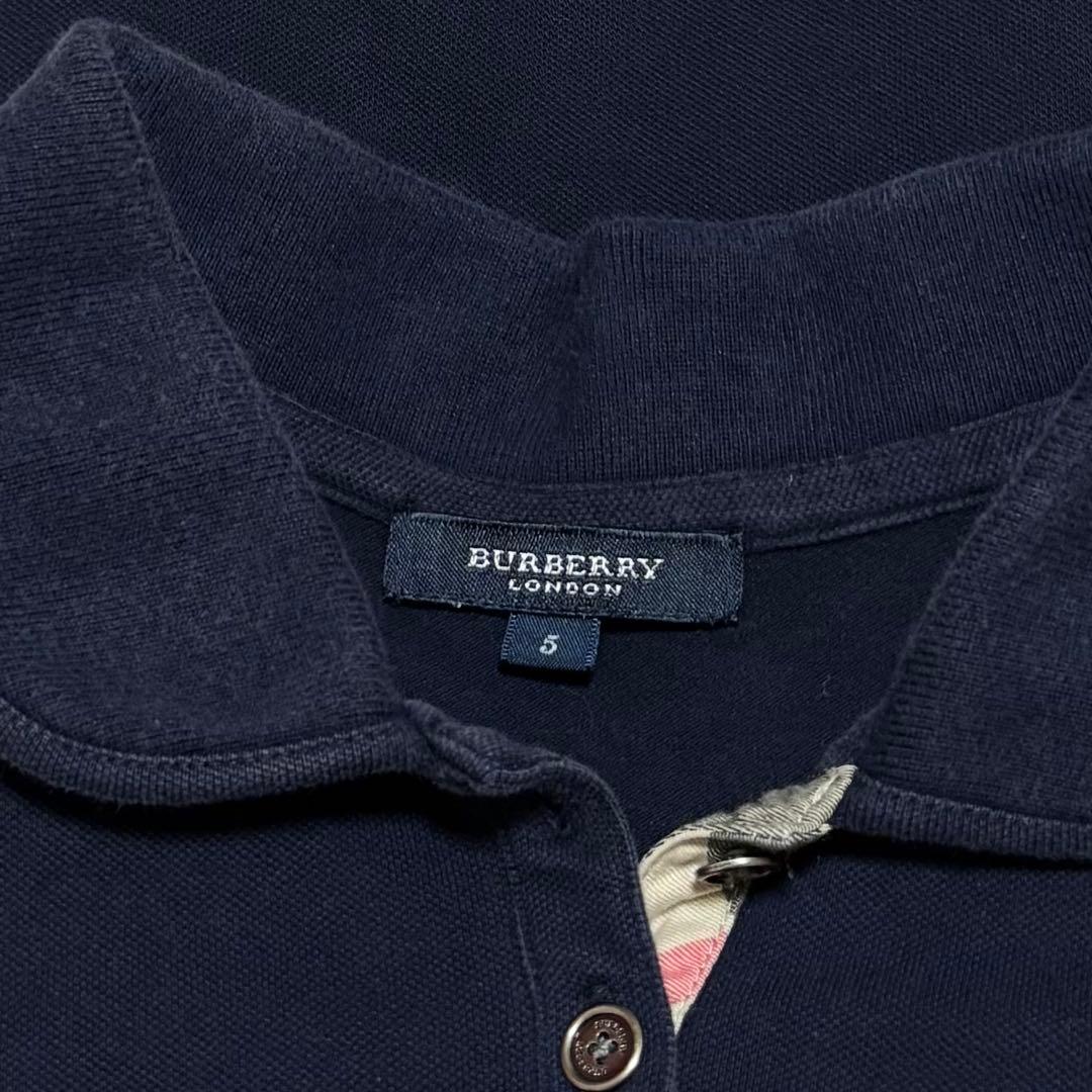 BURBERRY ポロシャツ　ネイビー♡
