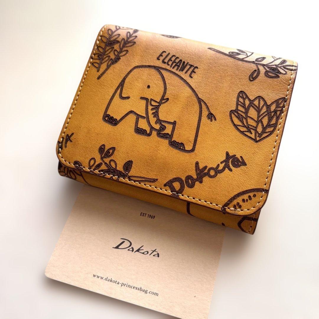 新品 ダコタ 財布 2つ折り エレファンテ