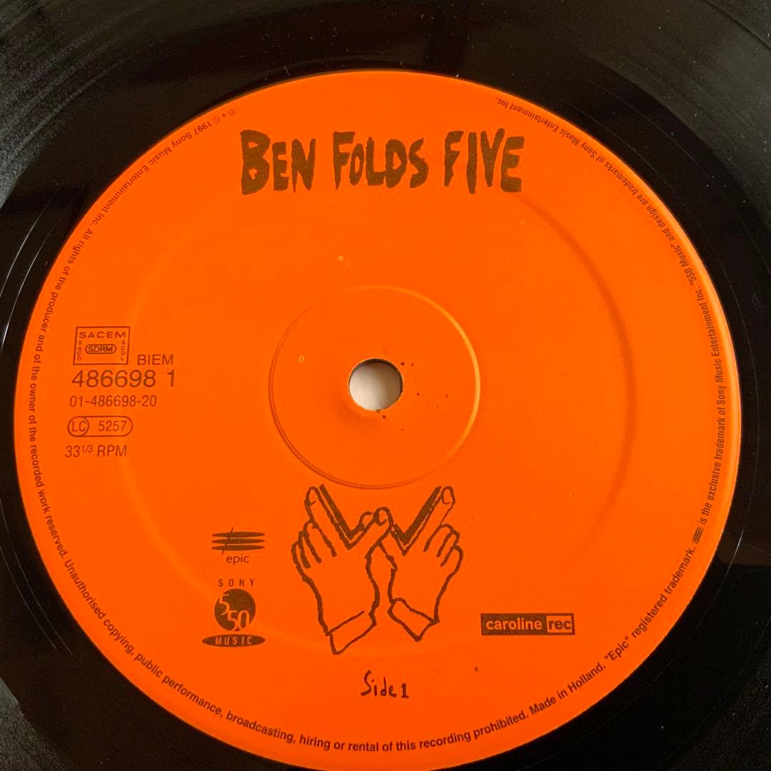 洋楽 Ben Folds Five Whatever and Ever Amen LP