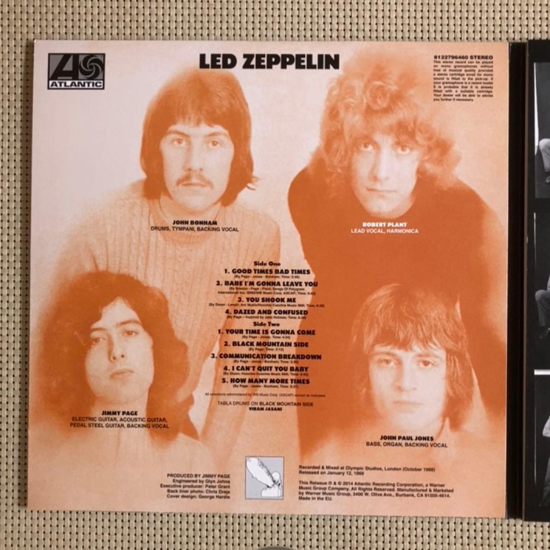 【超稀少品】LED ZEPPELIN 1stアルバム3LP重量盤レコードセット
