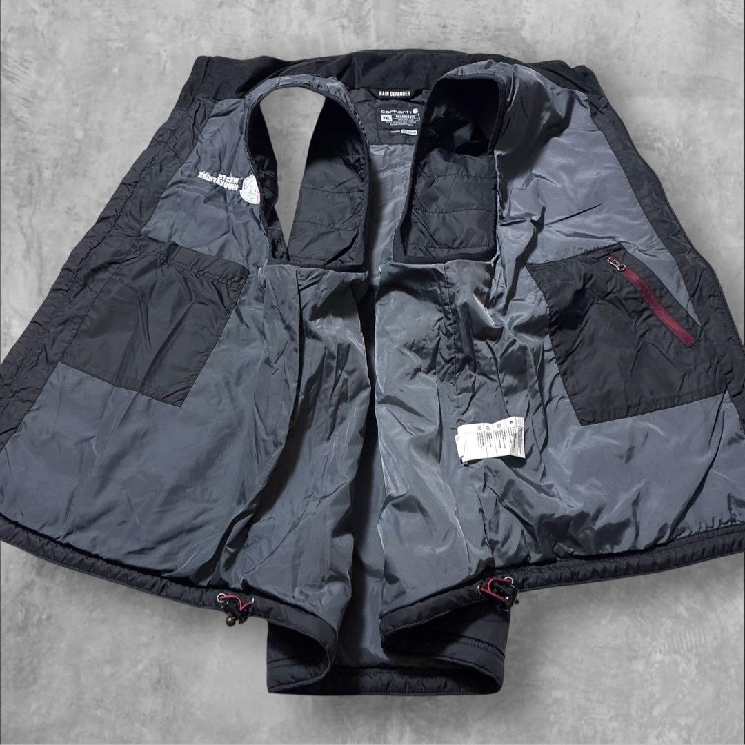 Carhartt 中綿ベスト RAIN DEFENDER 2XL相当 ブラック