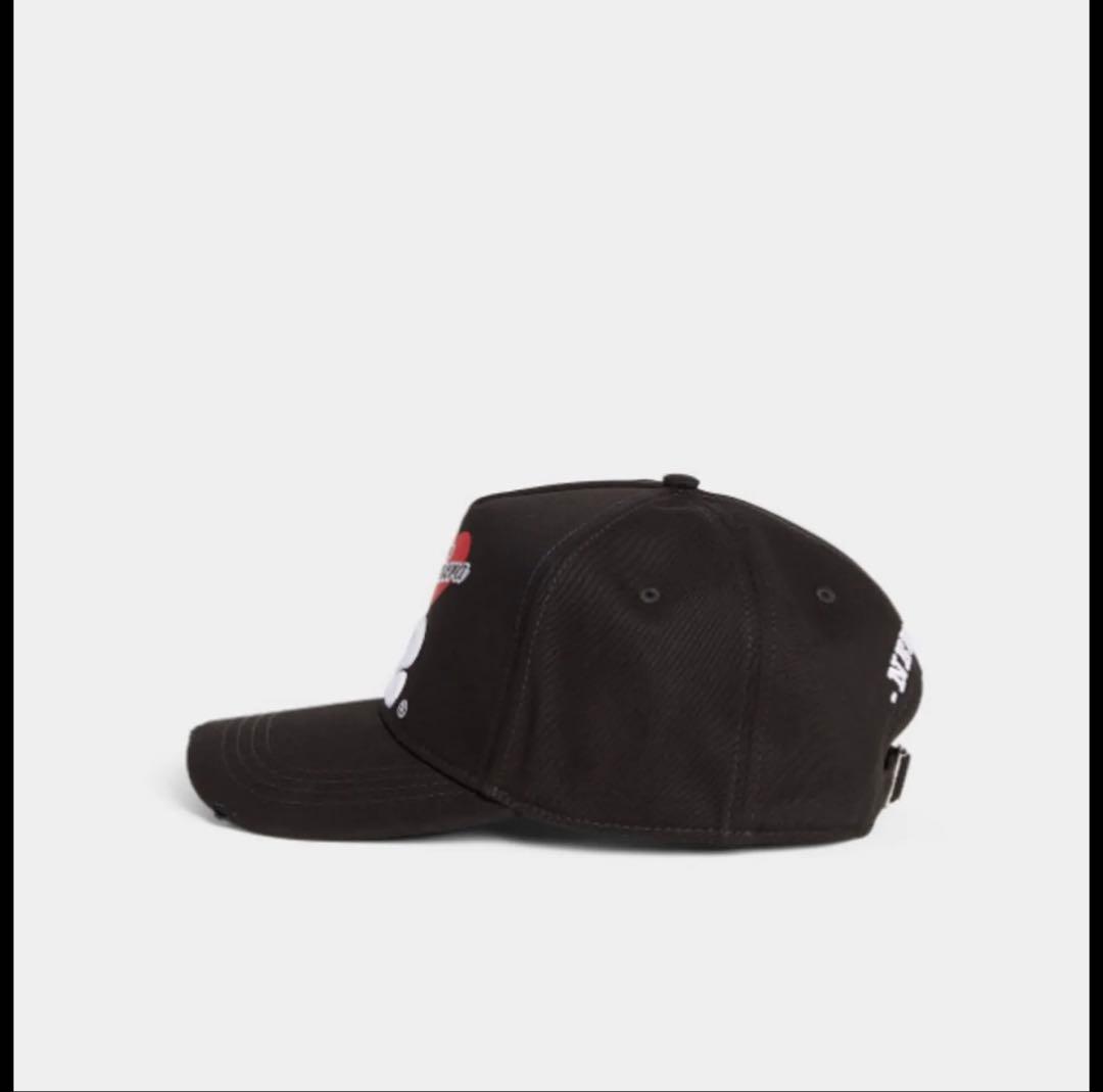 ニキ着用 DSQUARED2 x VAQUERA I Love D2 キャップ