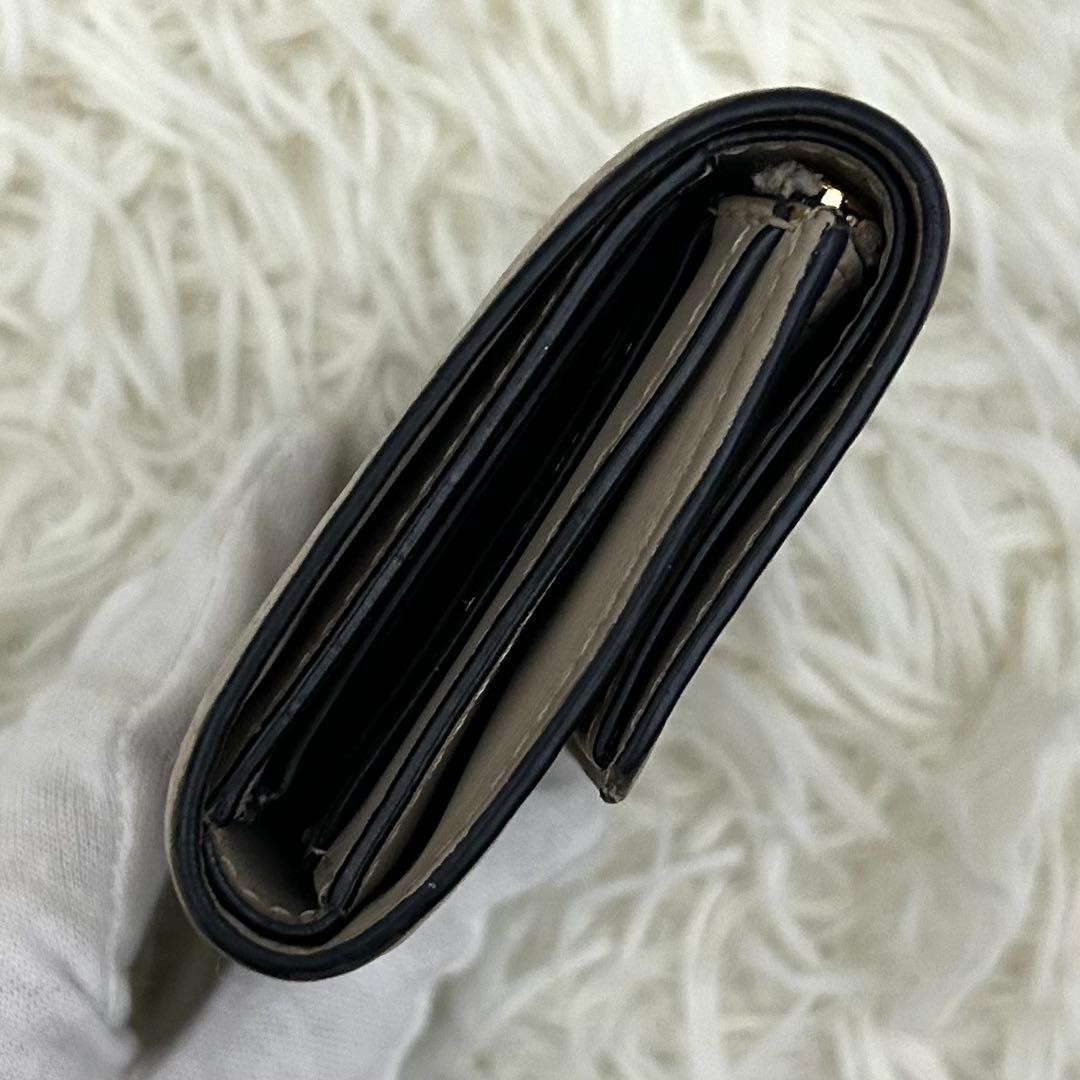 ［美品］LOEWE リピートアナグラム スモール バーティカルウォレット 財布