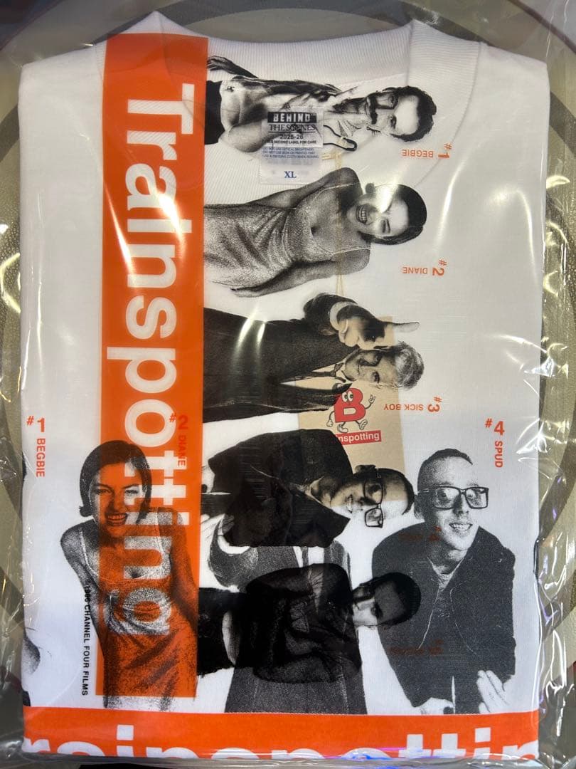 Behind the Scenes trainspotting Tシャツ XL