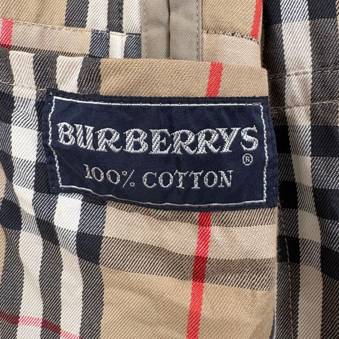 Burberrys バーバリー ステンカラーコート ノバチェック ベージュ