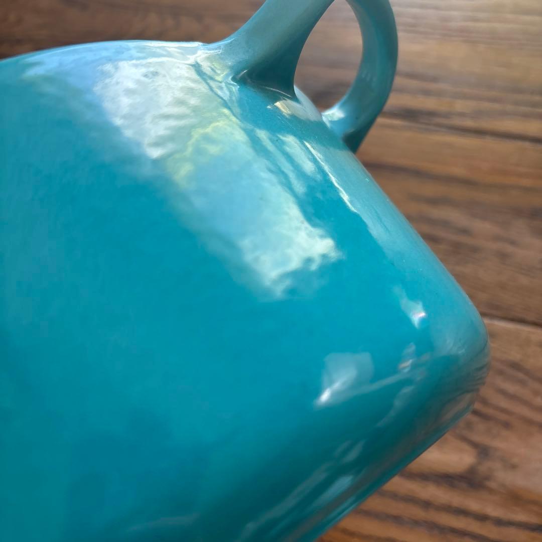 LE CREUSET ホーロー鍋 ターコイズブルー