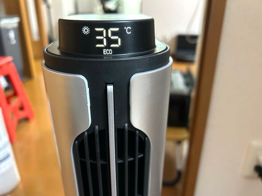 【美品】セラミックヒーターYND-60B冷暖房★電気ファンヒーター★送料込み