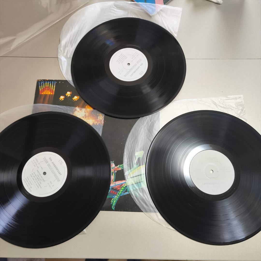 LP Queen Hot Space Tour 82 3枚組 クイーン レコード