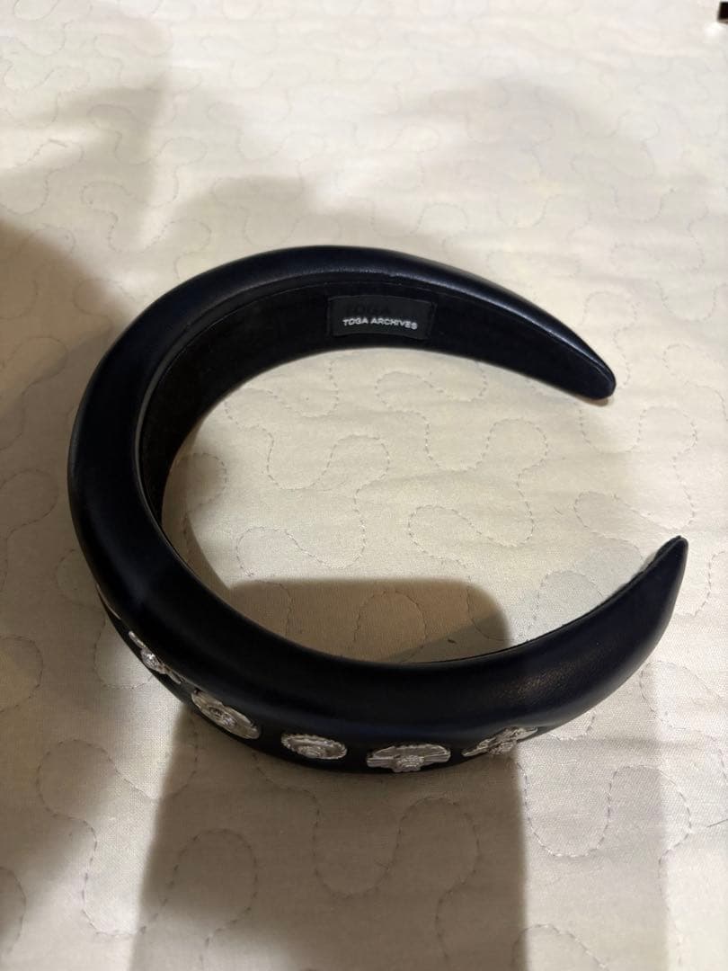 ヘアアクセサリー TOGA ARCHIVES Leather headband