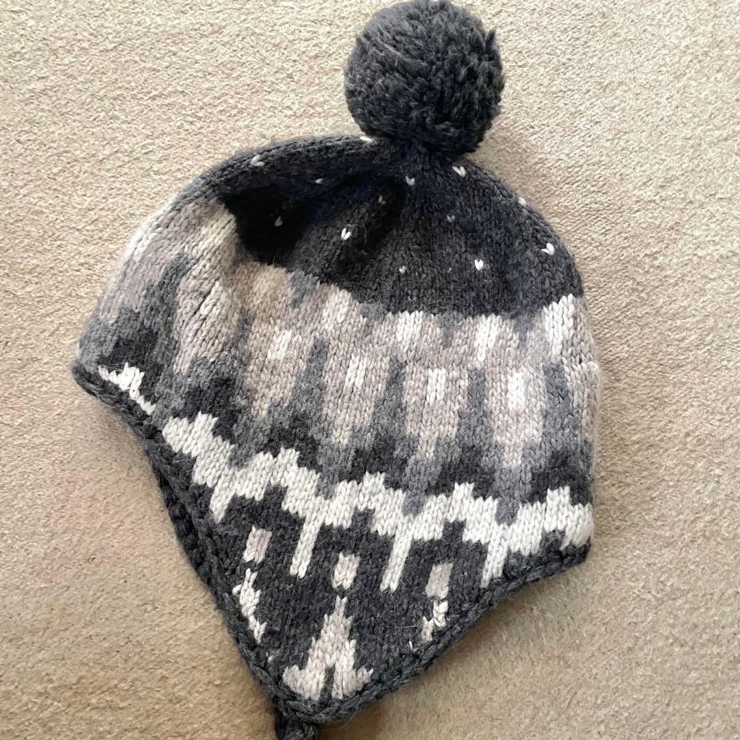 【レア】 Eddie Bauer ear muff knit fleece