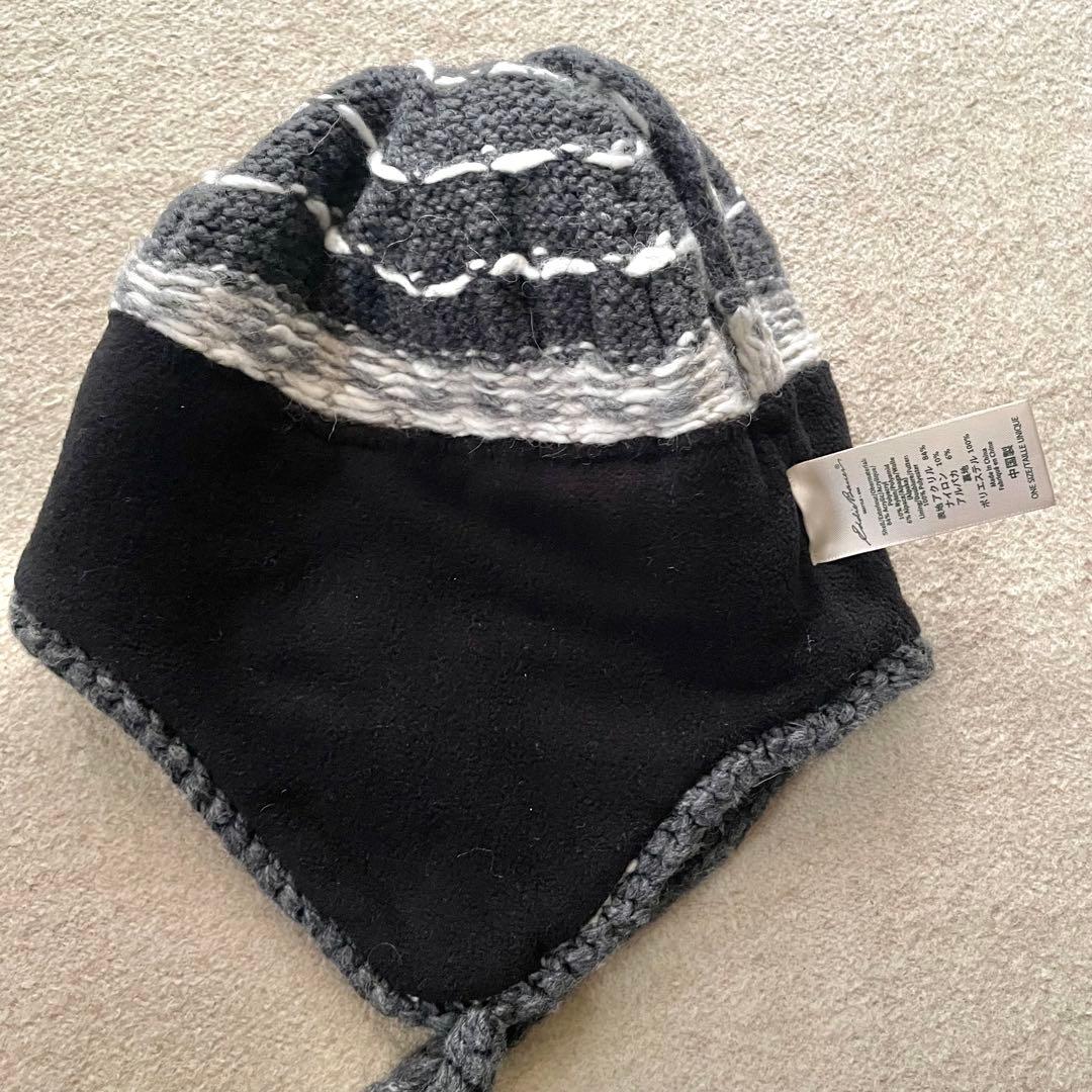 【レア】 Eddie Bauer ear muff knit fleece