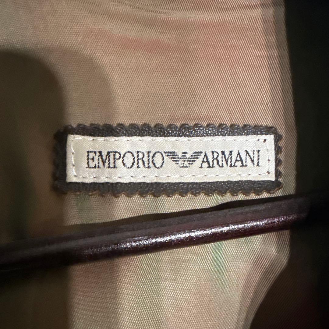 vintage EMPORIO ARMANI レザーフライトA-2ジャケット