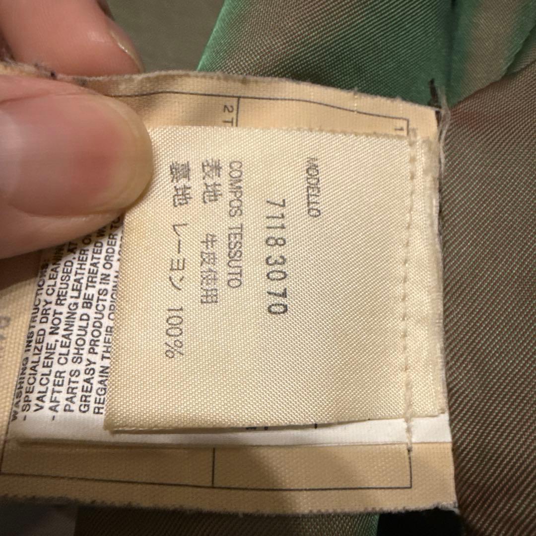 vintage EMPORIO ARMANI レザーフライトA-2ジャケット