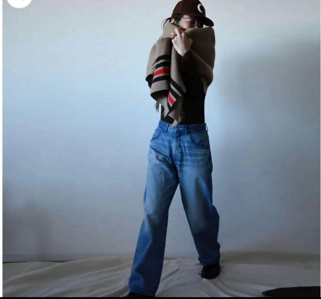 パンツ chiiiibag Midlize Wide Denim 38