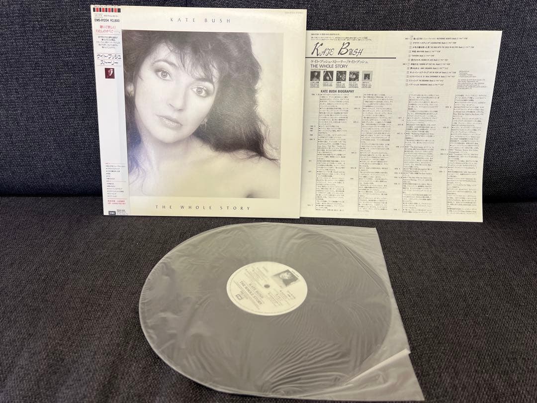 Kate Bush ザ・ホール・ストーリー LP 洋楽レコー　ド　日本盤 帯付