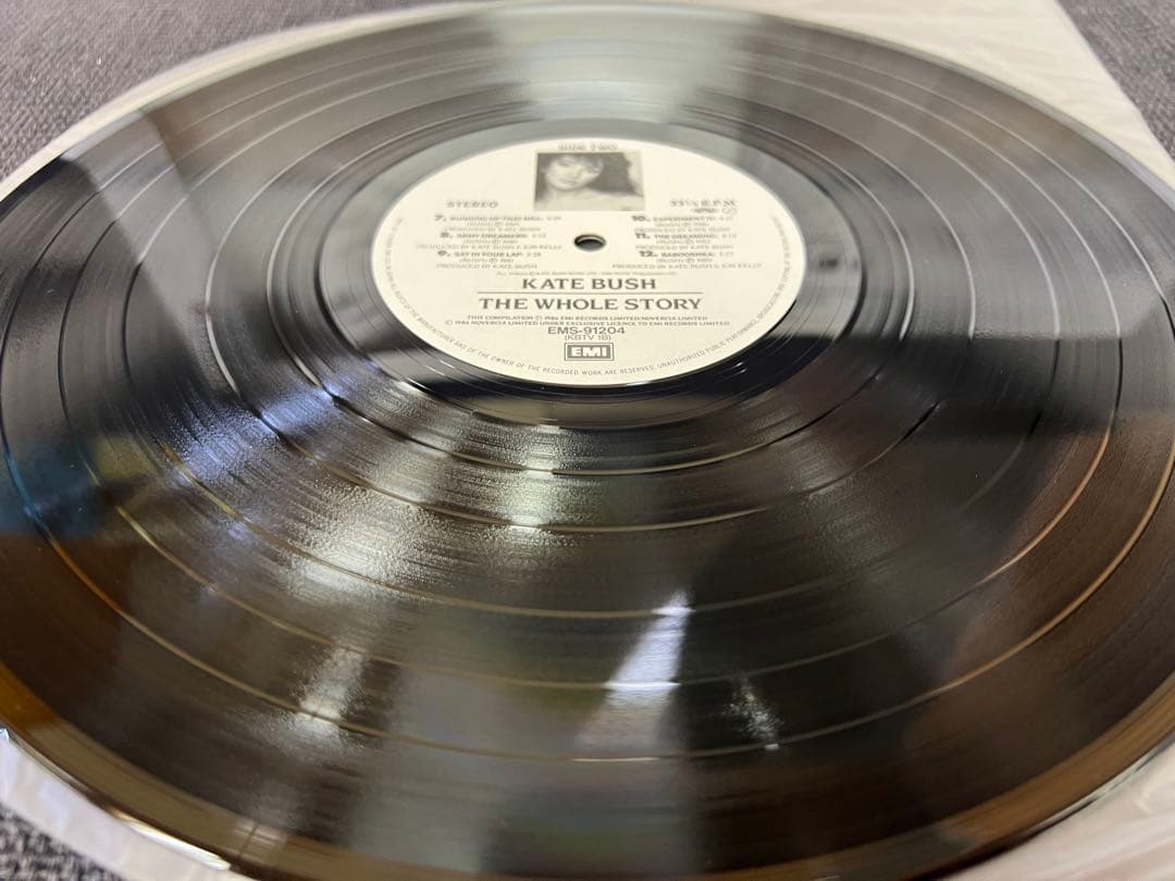 Kate Bush ザ・ホール・ストーリー LP 洋楽レコー　ド　日本盤 帯付